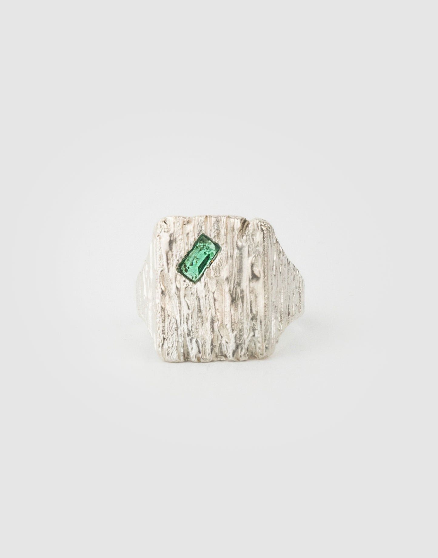 Olivine Signet ring