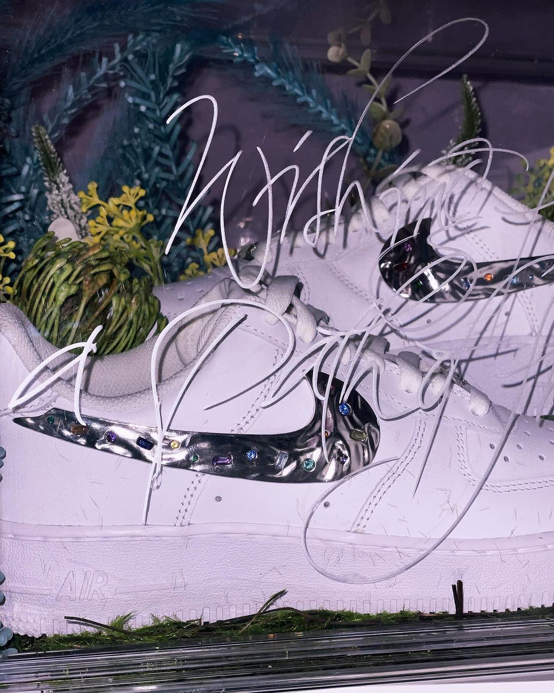 1 Million NIKE AIR FORCE Jewelry Custom