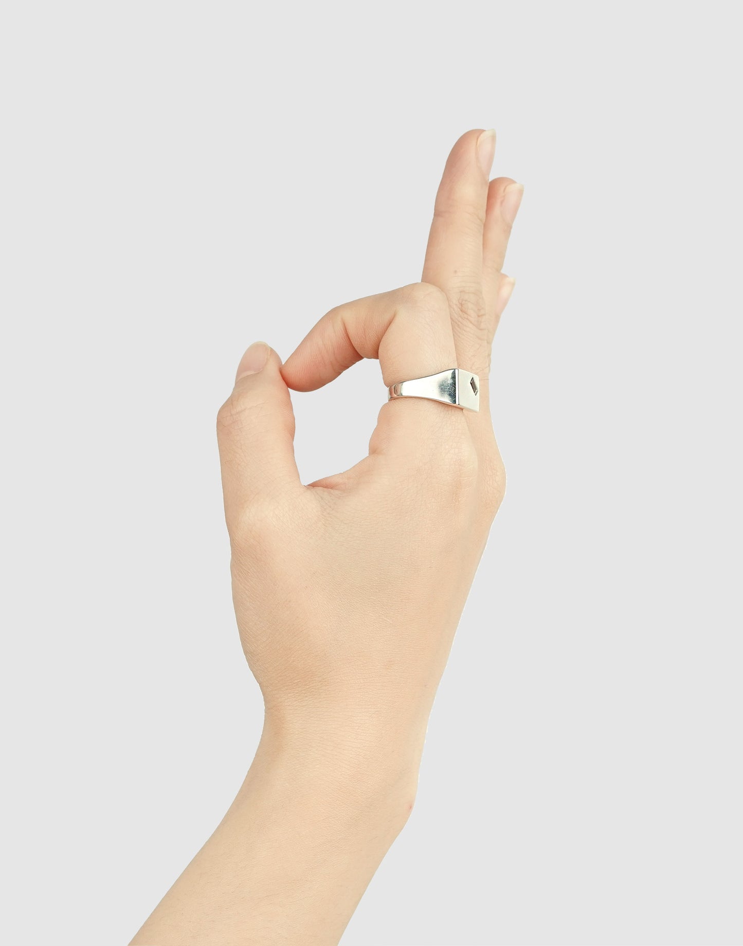 Bruno Signet Ring (brown crystal)