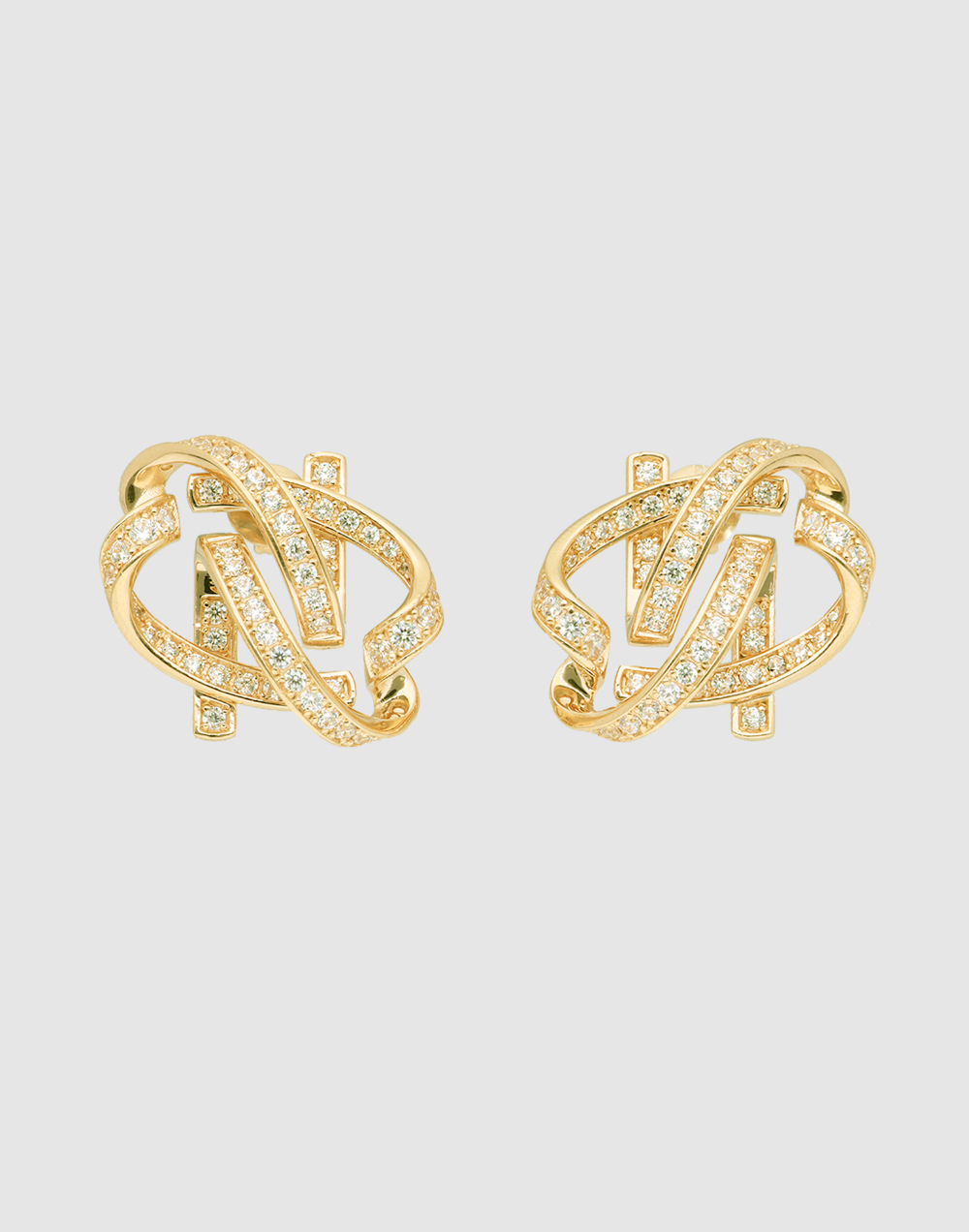 Authentique Earrings [K-Drama 'Marry My Husband'] - Silver(Plated 18K gold)