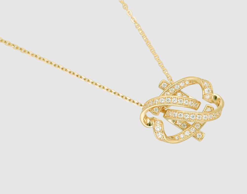 Authentique Necklace [K-Drama 'Marry My Husband'] - Silver(Plated 18K gold)