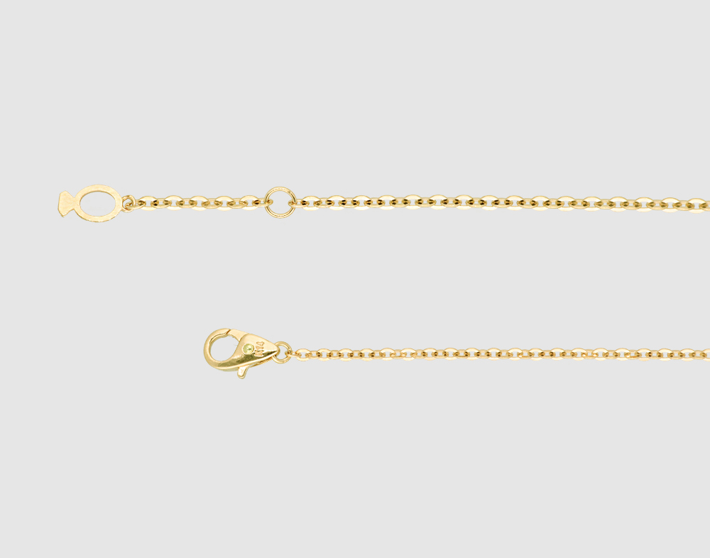 Authentique Necklace [K-Drama 'Marry My Husband'] - Silver(Plated 18K gold)