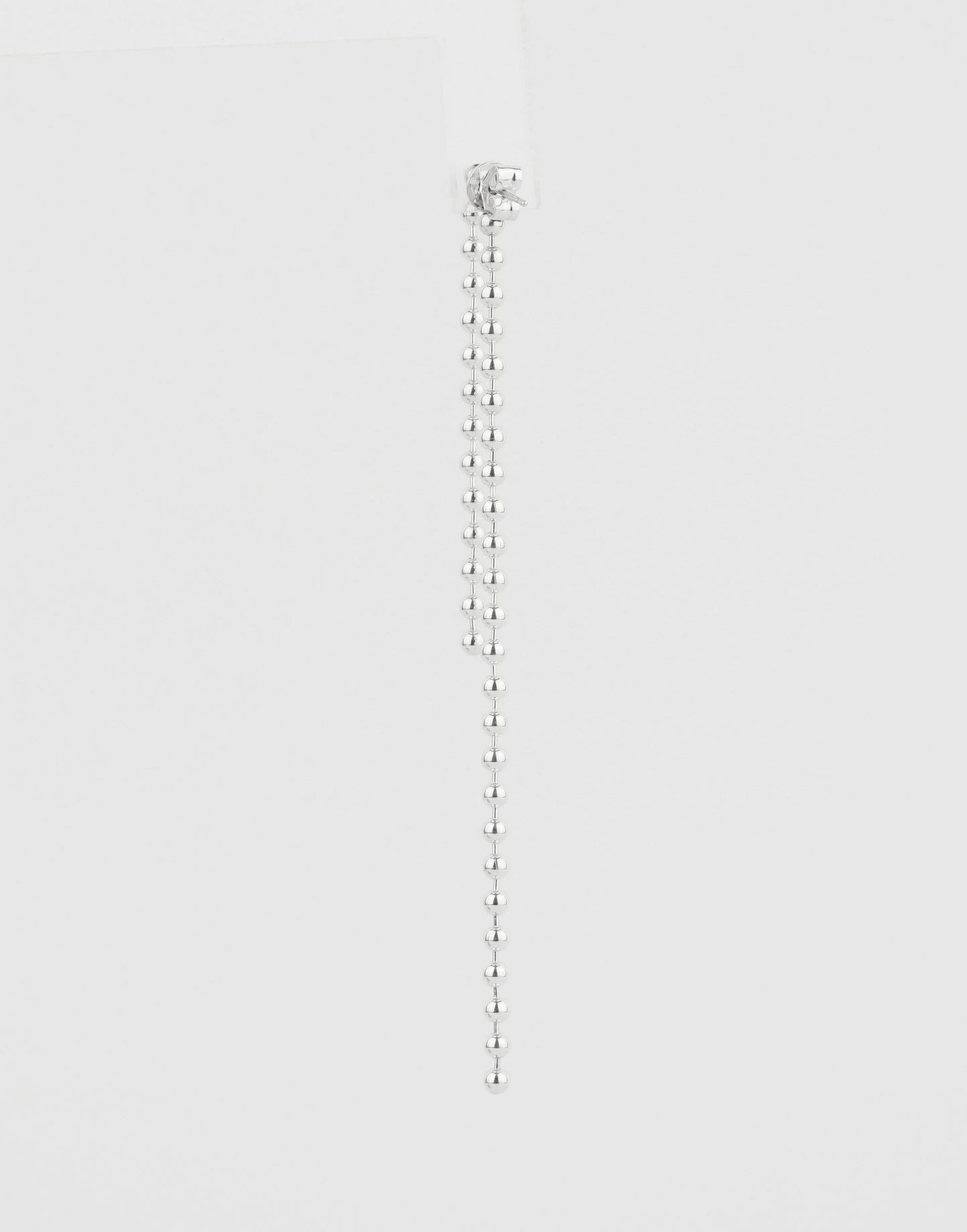 Thin Ball Chain Earring (1pc)