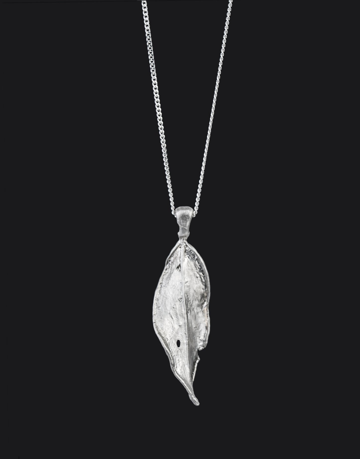 Worm's Peace Lily Necklace